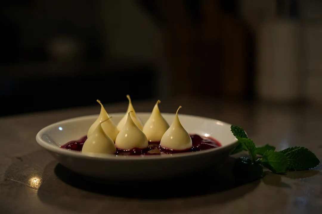 Капли со сметаной