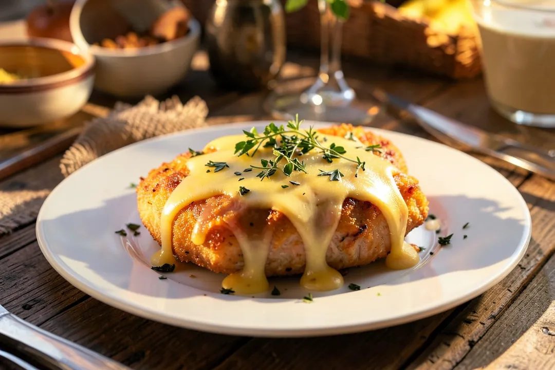 Отбивные с сыром